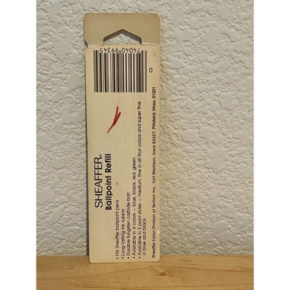 Vintage lot of Sheaffer Ball Point Pen Refills Green and Red Medium Point - Picture 6 of 8